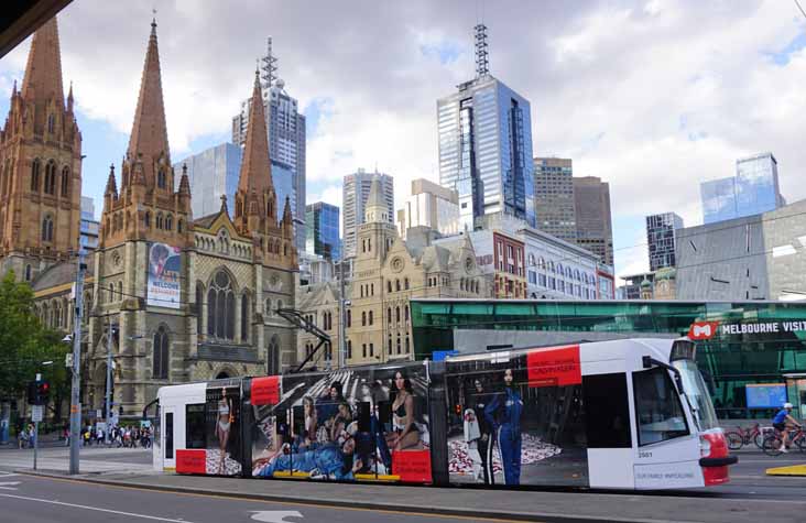 Yarra Trams Combino 3501 Calvin Klein